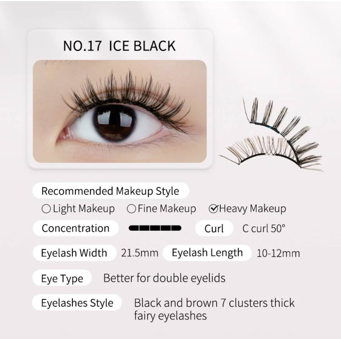 NO.17 WOSADO Ice Black