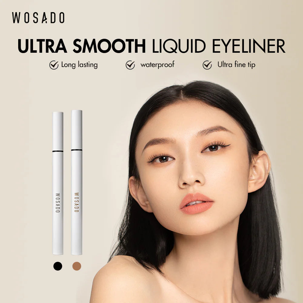 WOSADO Premium Ultra-Slim Liquid Eyeliner - Black
