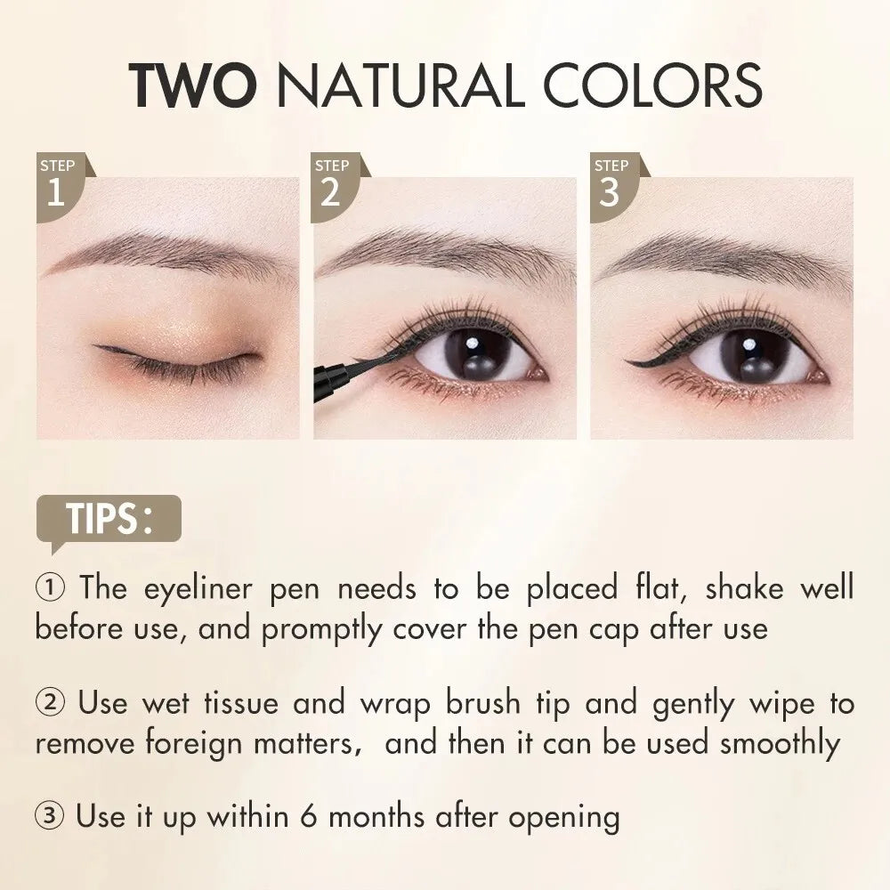 WOSADO Premium Ultra-Slim Liquid Eyeliner - Black