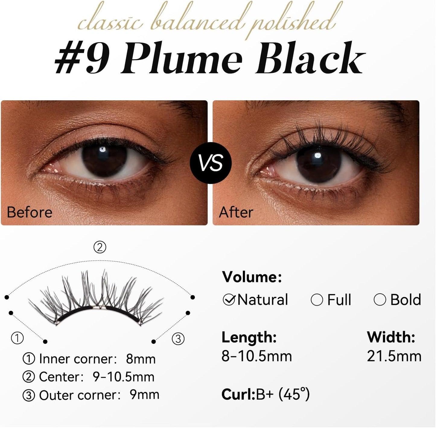 NO.9 Plume Black - New